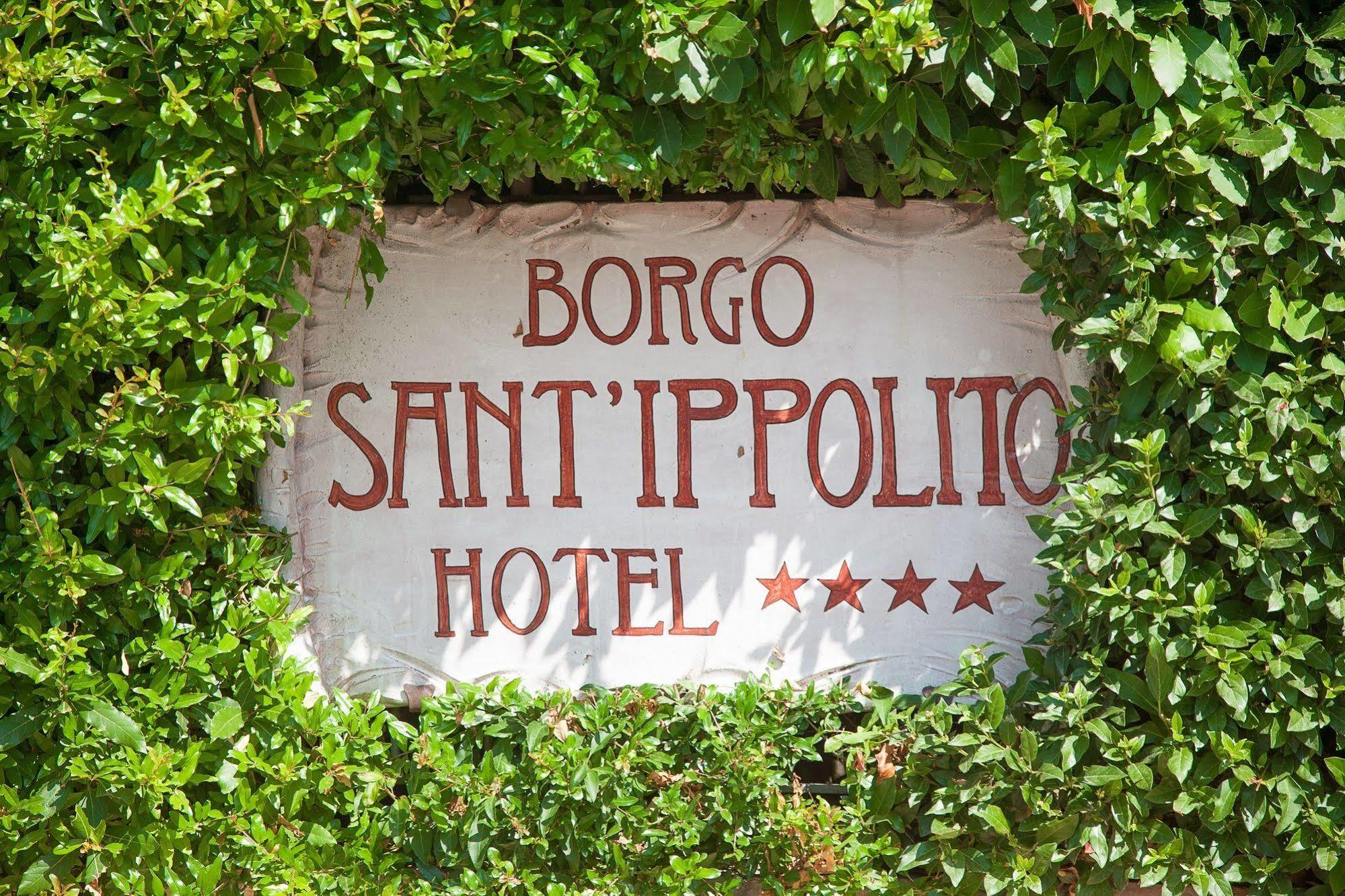 Borgo Sant'Ippolito Country Hotel Джинестра Экстерьер фото